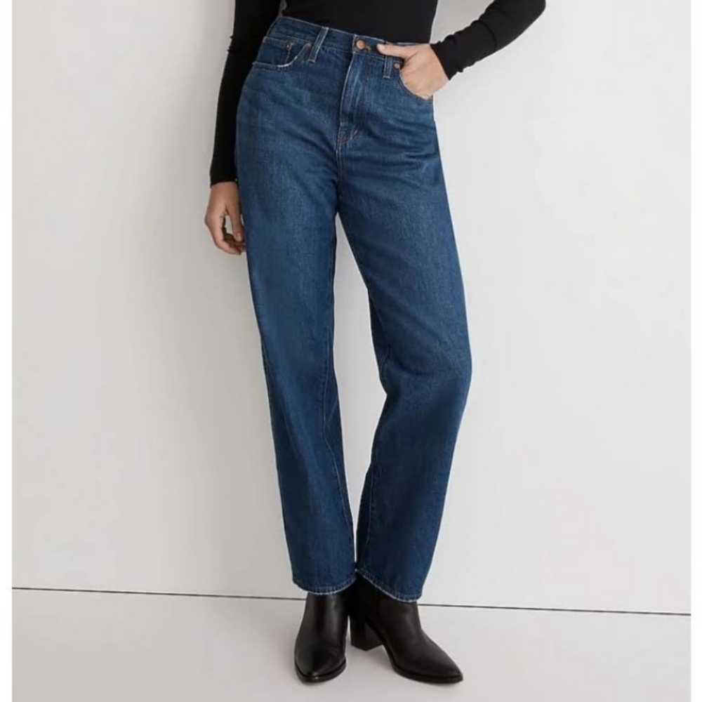 Madewell Baggy Straight Jean